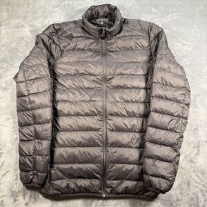 Quince Men’s Packable Down Puffer Jacket Black Size Small